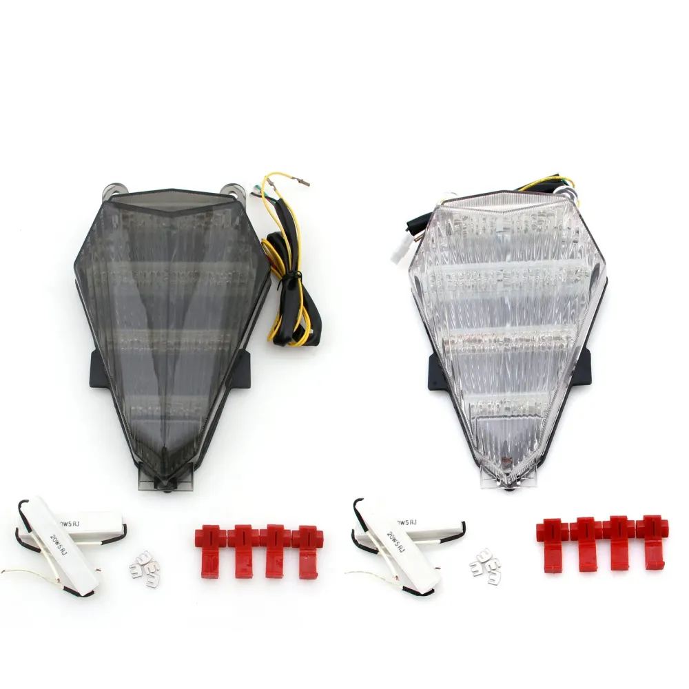 Lanterna traseira de LED integrada para Yamaha YZF 600 R6 (06-2012) 2 Cor genérico