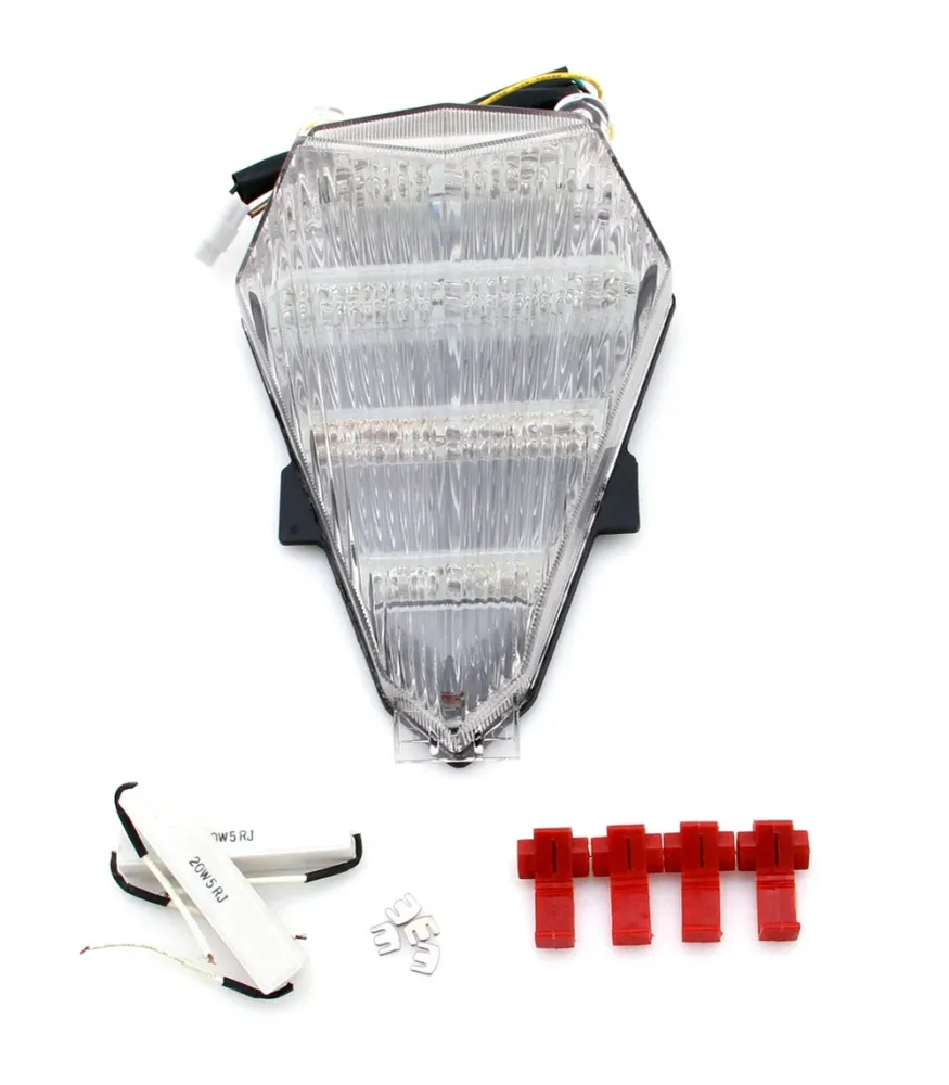 Lanterna traseira de LED integrada para Yamaha YZF 600 R6 (06-2012) 2 Cor genérico