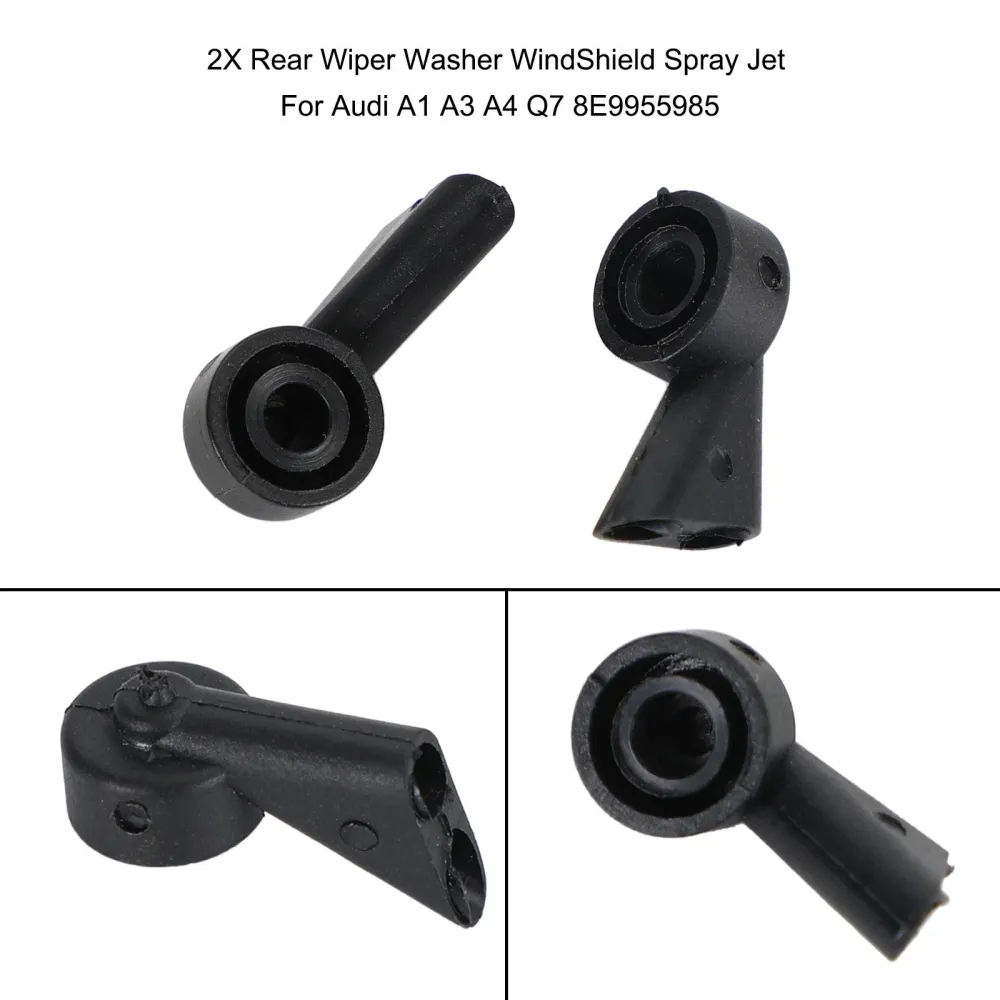 2x LAVIMENTO TRASEIRO TRIMEIRA DE BROWSHIELD JET PARA AUDI A1 A3 A4 Q7 8E9955985 Genérico
