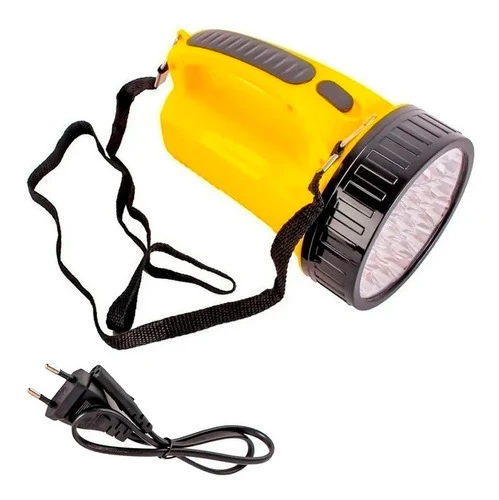 Led Holofote Recarregavel Lanterna Sítio Seguranç Dp-1706