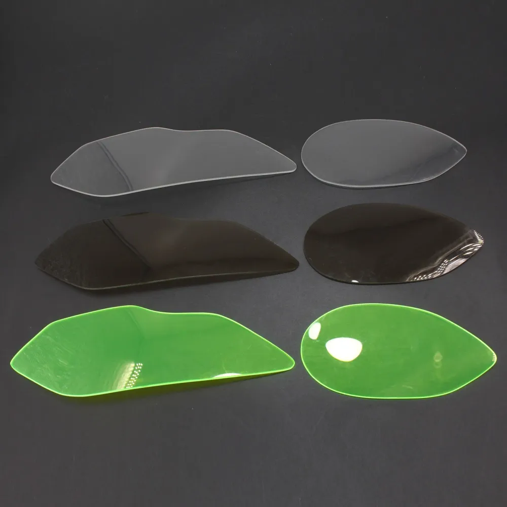 Lente da lente da lâmpada dianteira Proteção da lente do farol FIXO PARA BMW S1000RR 2015-2018 Fumaç genérica