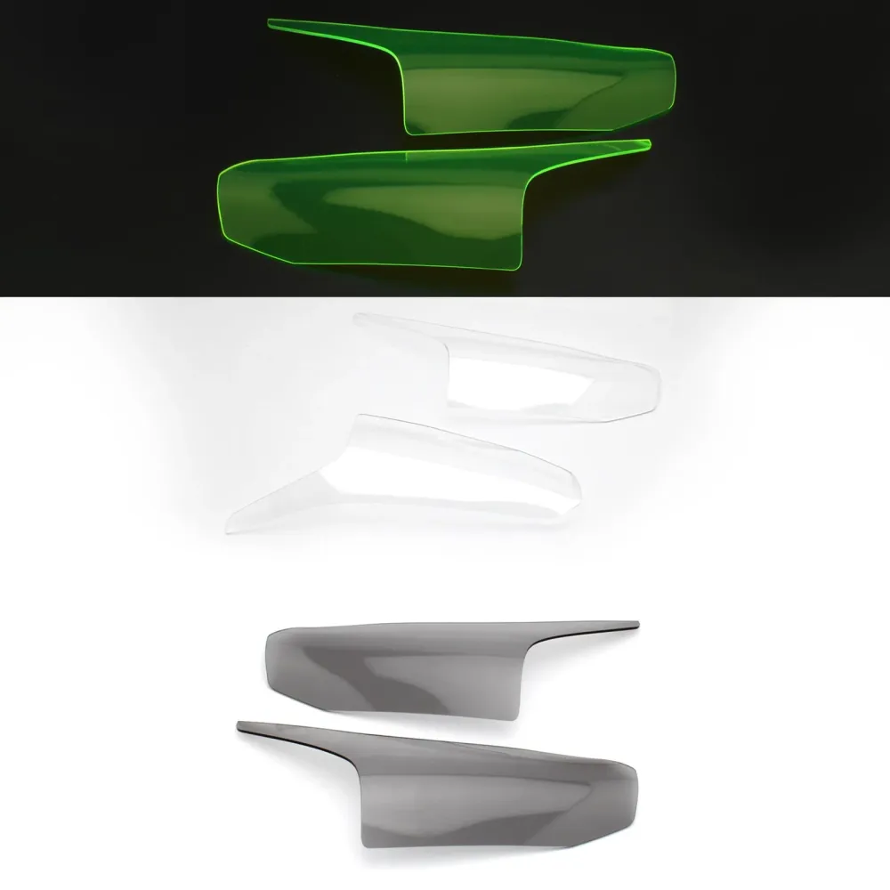 Lente da lente da lâmpada frontal Proteção da lente do farol ajuste para Honda CBR650R 2019-2021 Fumaç genérica