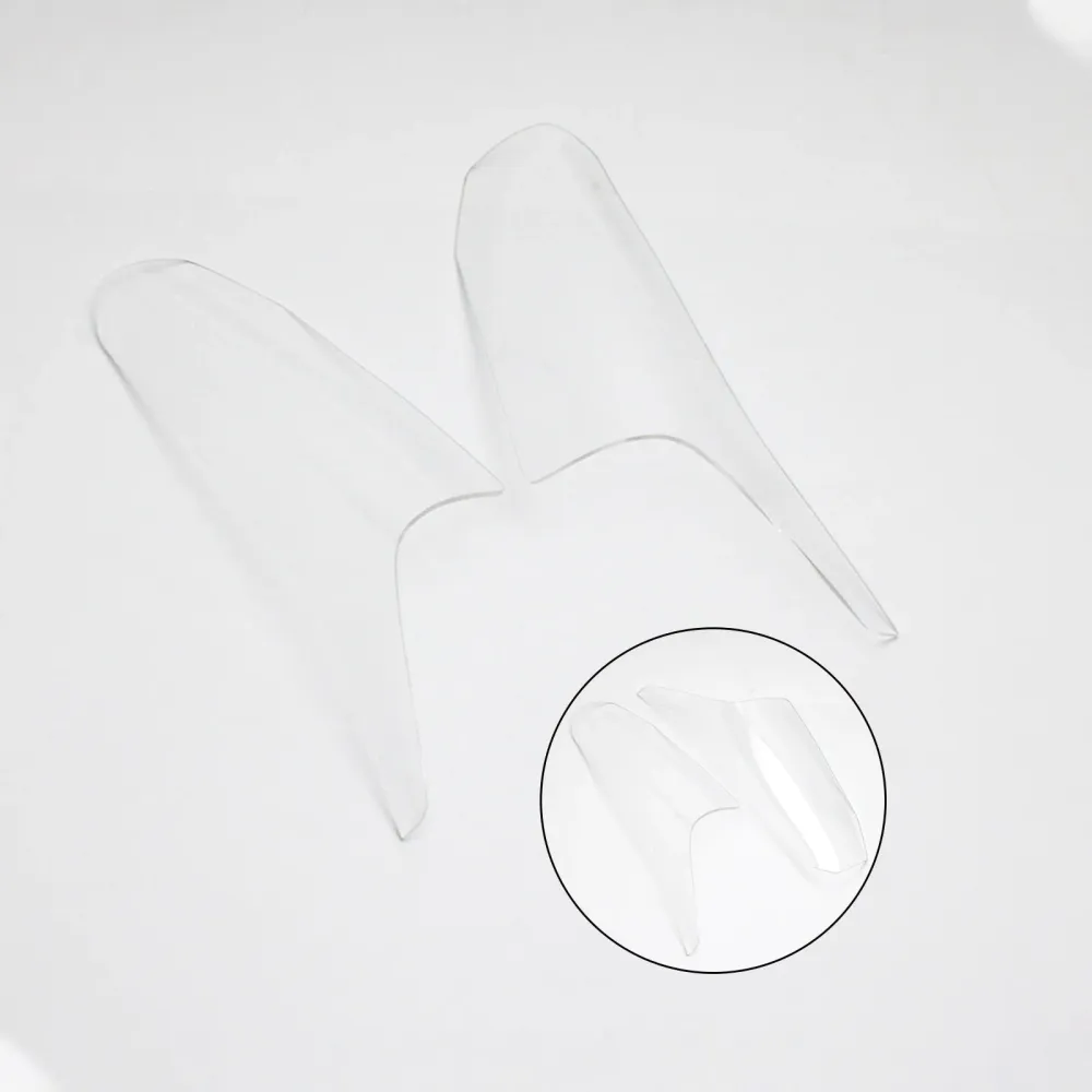 Lente da lente da lâmpada frontal Proteção da lente do farol ajuste para Honda CBR650R 2019-2021 Fumaç genérica