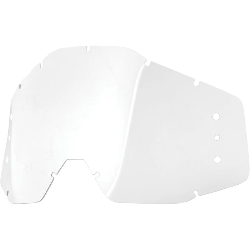 Lente Transparente 100% RACECRAFT, ACCURI e STRATA SPEEDLAB VISION SYSTEM