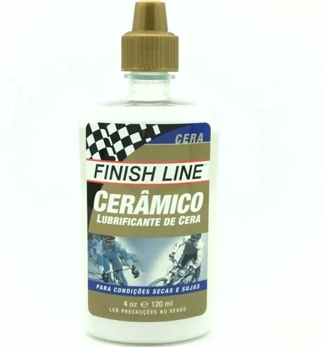 Óleo Lubrificante Corrente Finish Line Cerâmico Cera 120ml
