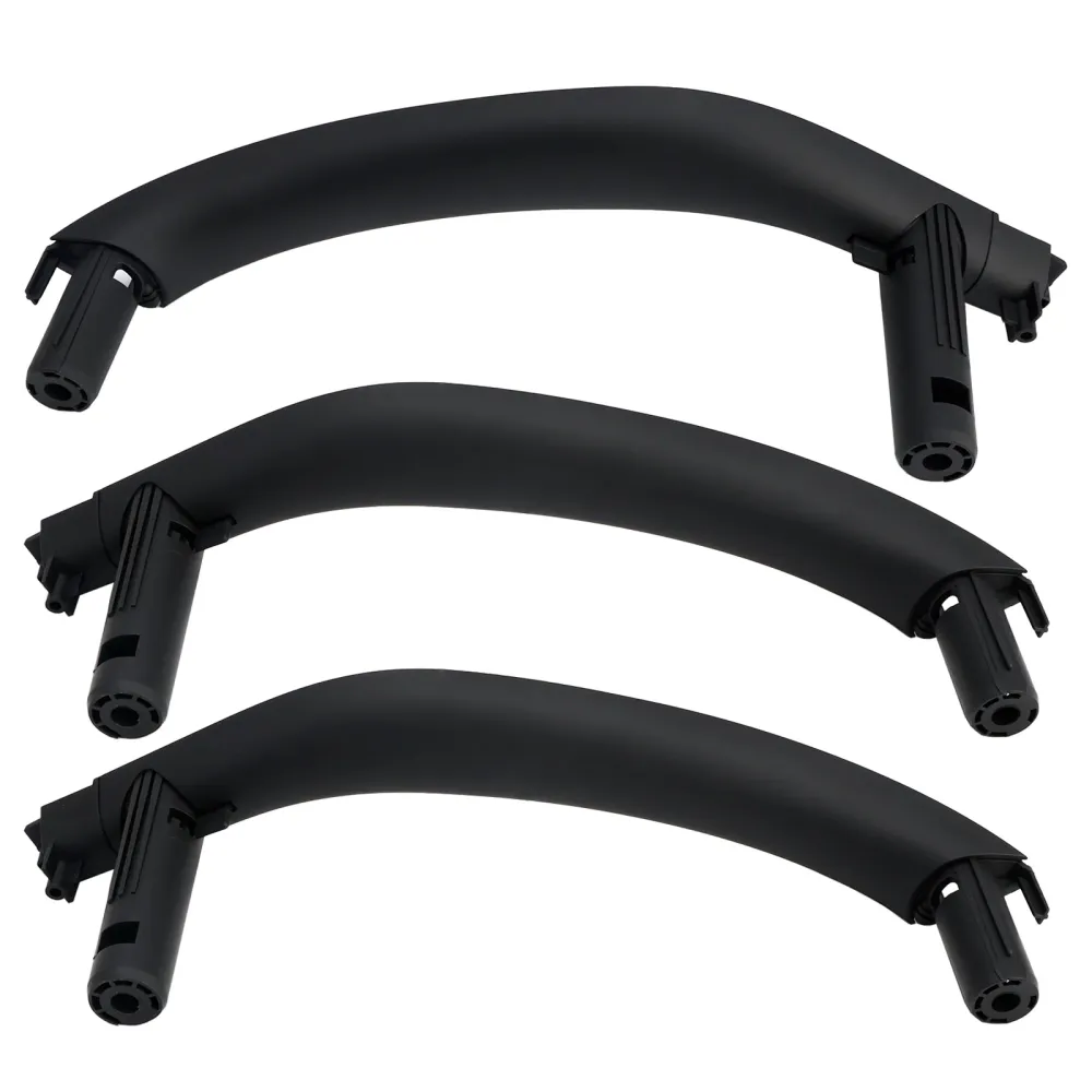 LHD 3PC Interior Door Handle Pull Cover BMW X5 F15 X6 F16 2014-2018