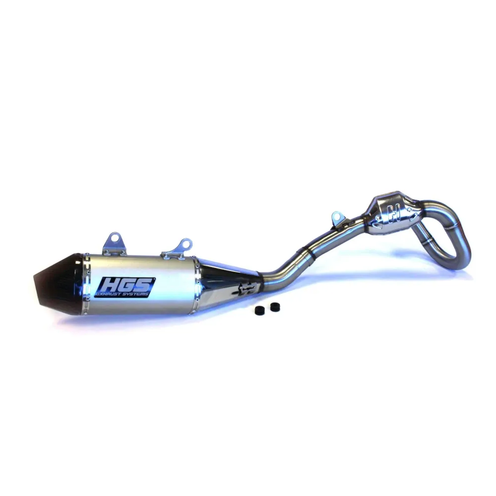 LINHA ESCAPE COMPLETA HGS T4 KTM SX-F 250 / HUSQVARNA FC 250 2023-2026