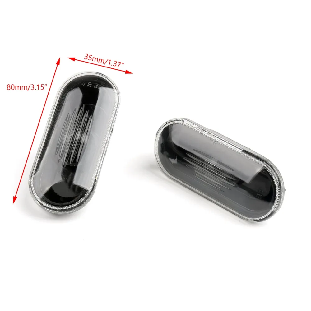 Lâmpada lateral Lâmpada Lâmpada de Turn Signal para VW Golf 4 /Jetta /Bora MK4 1998-2005 genérico