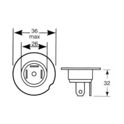 Lâmpadas 24V 75/70W H4 (caixa com 10 unid.)