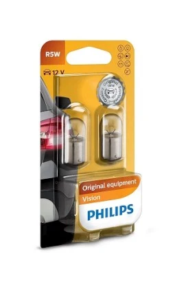 Lâmpadas Philips Vision 12V 5W BA15s (2)