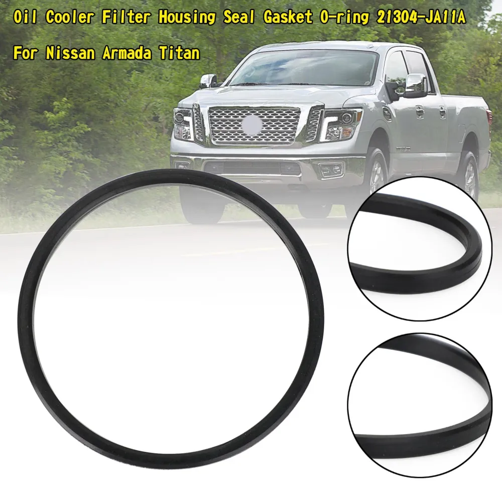Locação do filtro do refrigerador de óleo Junta da vedação O-ring 21304-JA11a para Nissan Armada Titan