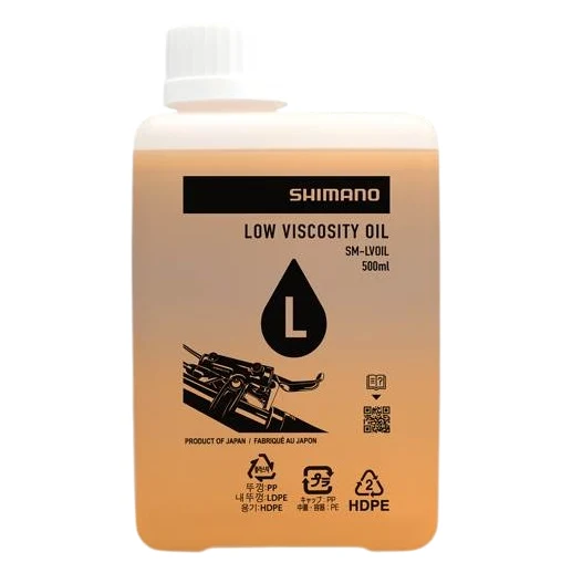 Líquido de travões mineral de baixa viscosidade SHIMANO (500 ml)