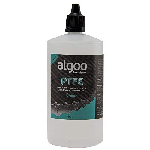 Lubrificante Para Corrente De Bike Algoo Ptfe Úmido 200ml
