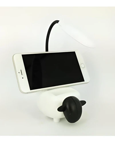 Luminaria De Mesa Flexivel Led Leve Dobrável Animais Color