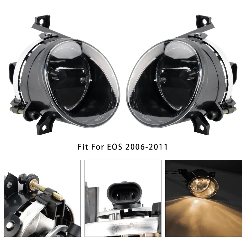 Luz de nevoeiro dianteiro de par para Volkswagen Caddy 2004-2011 Touran 2003-2008