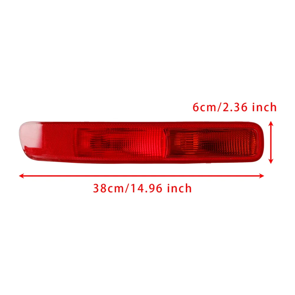 Luz do para-choque traseiro do LED esquerdo 63217352157 para o Mini Clubman F54 2016-2024