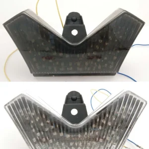 Luz traseira de LED integrada para Kawasaki ZX14/ZX14R/ZZR1400 (06-07) 2 colorido genérico