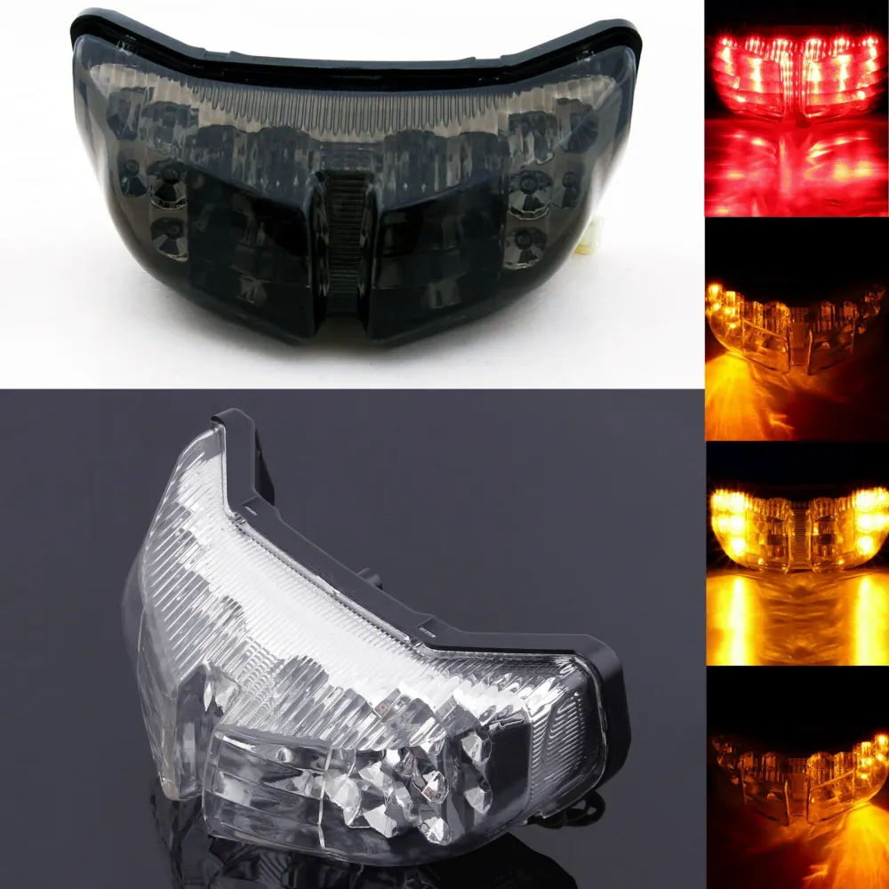 Luz traseira de LED integrada para Yamaha FZ1000/FZ1/FZ1 Fazer (06-10) 2 Cor genérico