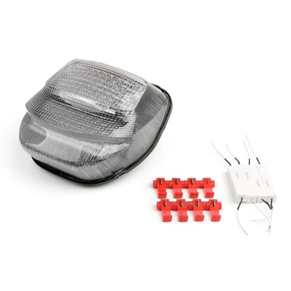 Luz traseira de LED + sinais de giro para Honda CBR1100XX (99-2006) 2 cores genéricas