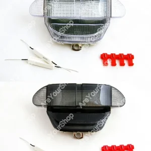 Luz traseira LED + sinais de volta para Honda CBR900RR (98-1999) 2 cores genéricas