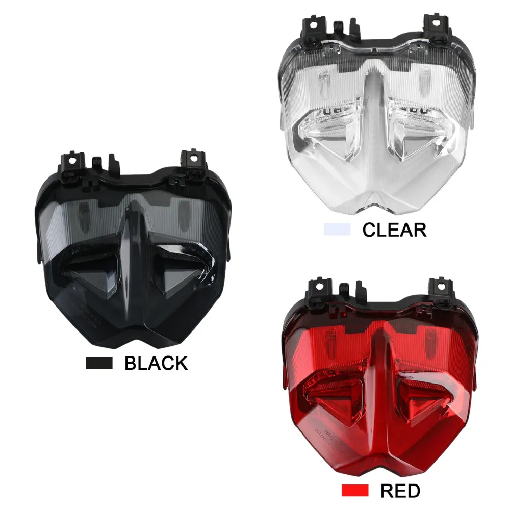 Luzes de freio de cauda Sinal de giro integrado para Yamaha MT-09 MT10 SP 2021-2022 Genérico