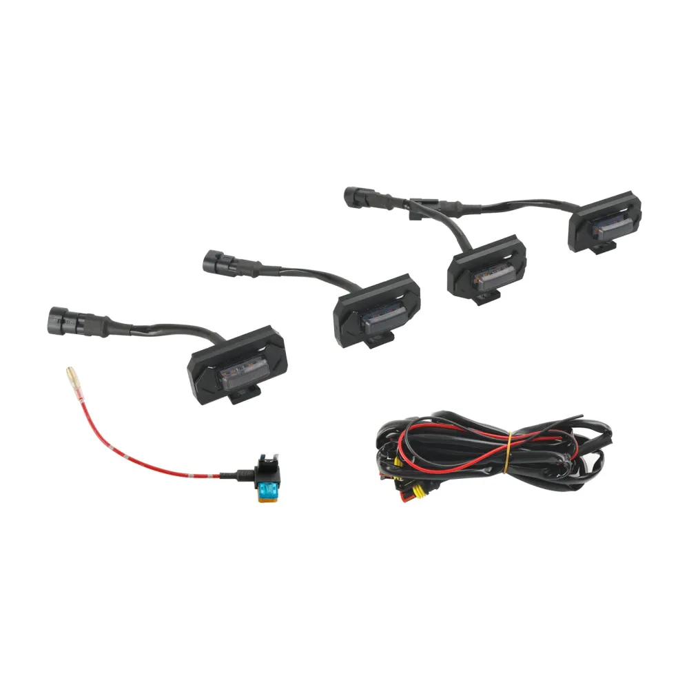 Luzes de grade LED de 4pcs ajustam Toyota Tacoma Trd Off Road & Trd Sport 2020-2023