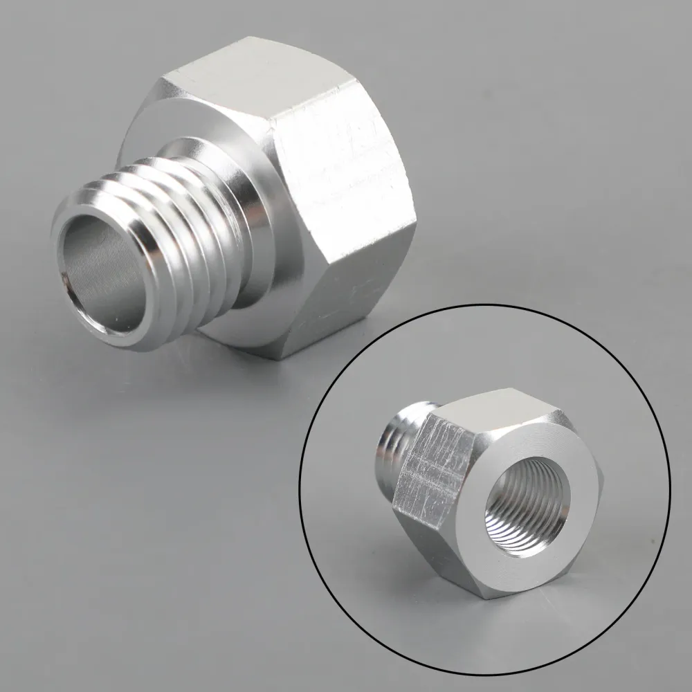 M12X1.5mm 1/8 NPT GM LS Adaptador de pressão de óleo do motor LS genérico de alumínio genérico