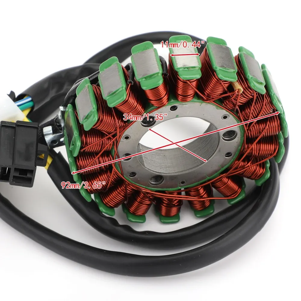Magneto Generator Motor Stator Bobina para Suzuki DR 125 200 SE 1994-2013 32101-42A30 32101-42A40