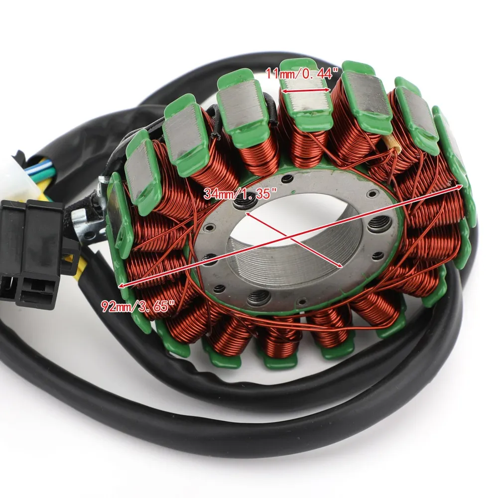 Magneto Generator Motor Stator Bobina para Suzuki DR 125 200 SE 1994-2013 32101-42A30 32101-42A40