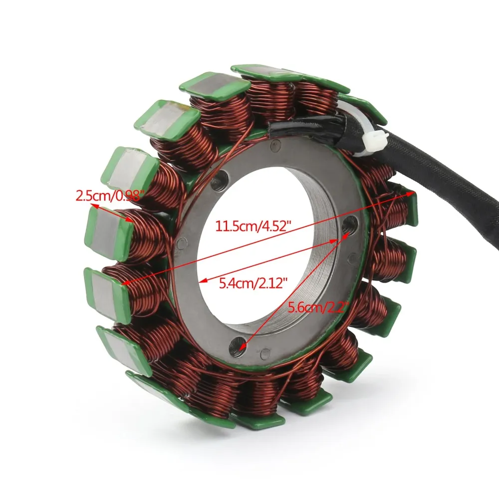 Magneto Generator Stator Bobina para Suzuki LS650 Savage (86-04) Boulevard S40 (05-17) genérico