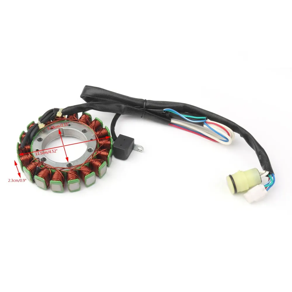 Magneto Generator Stator Bobina para Yamaha Wolverine 350 450 Sport Kodiak 400 450 genérico