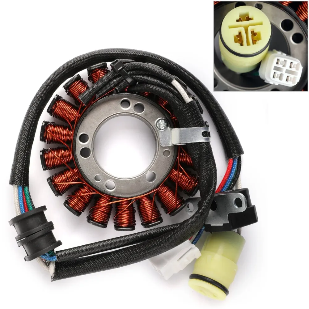 Magneto Generator Stator Bobina para Yamaha YFM250 01-09 YFM660 01-05 1P0-H1410-00