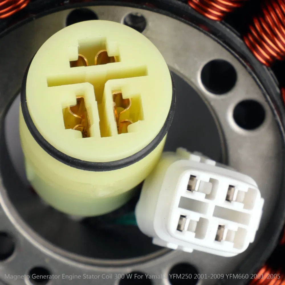 Magneto Generator Stator Bobina para Yamaha YFM250 01-09 YFM660 01-05 1P0-H1410-00