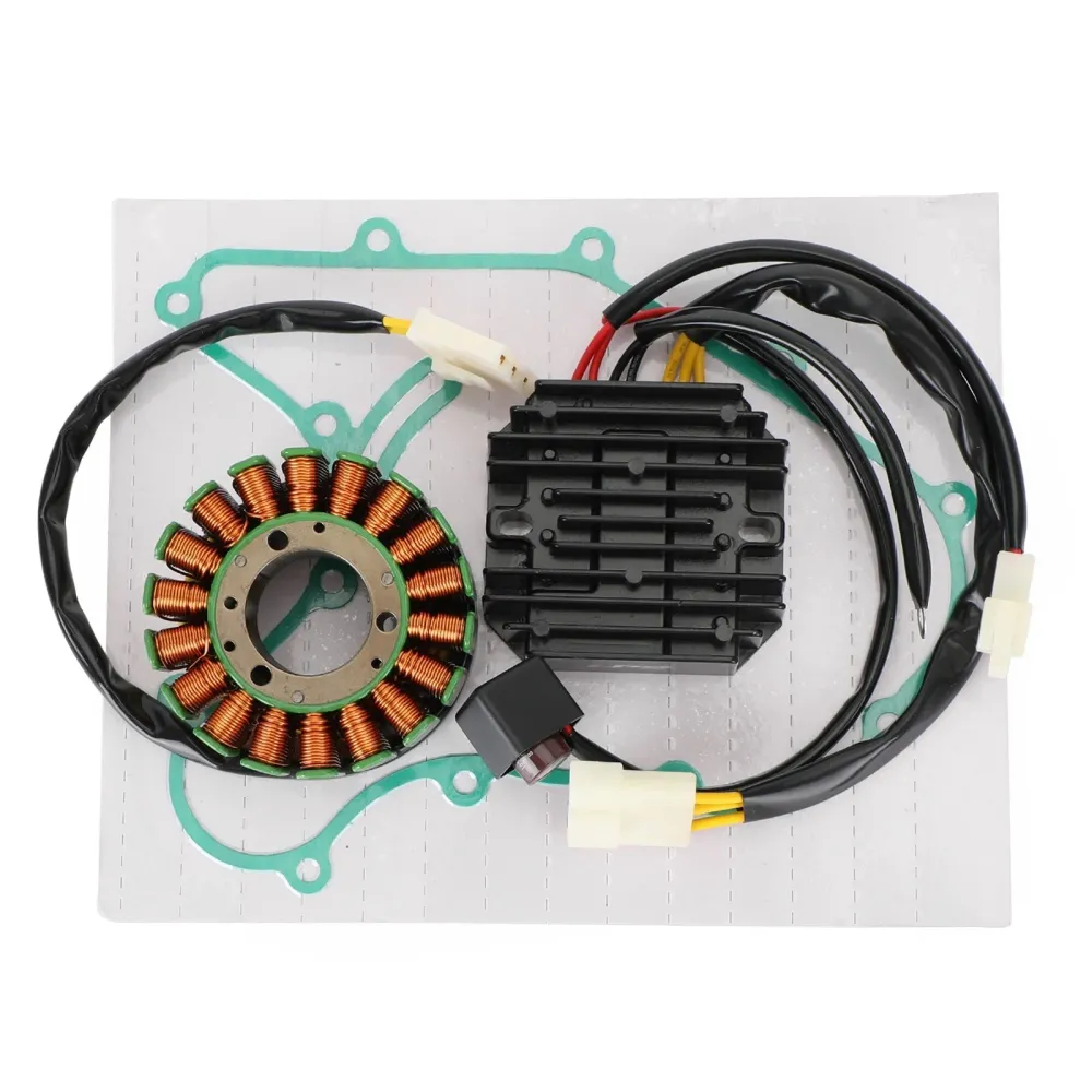 Magneto Stator + Retificador de tensão + Junta geradora para RC390 Aventura 14-21 genérico