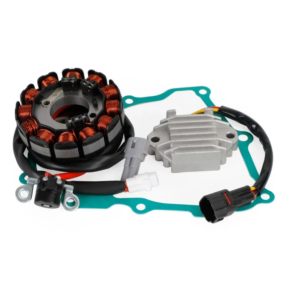 Magneto Stator + Retificador de tensão + junta para Yamaha ATV YFZ450 2004-2008 FedEx Express genérico