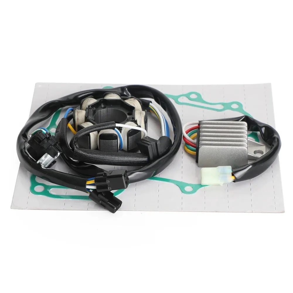 Magneto Stator+Retificador de tensão+junta para Honda CRF 250 x CRF250X 2004-2019 Genérico