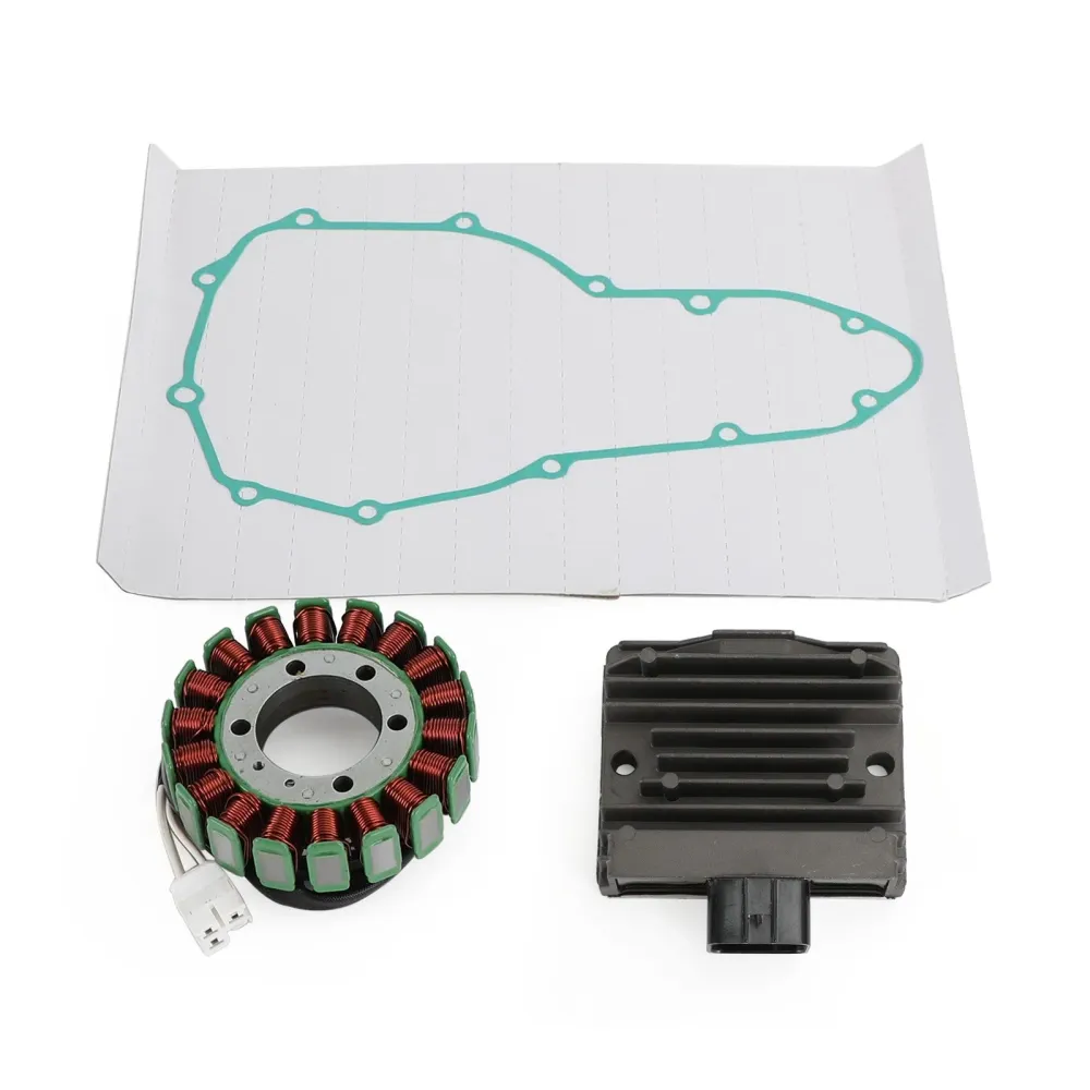 Magneto Stator+retificador de tensão+junta para Kawasaki 17-21 Z650 Ninja/Versys 650 genérico