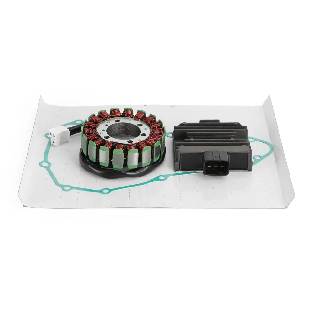 Magneto Stator+retificador de tensão+junta para Kawasaki 17-21 Z650 Ninja/Versys 650 genérico
