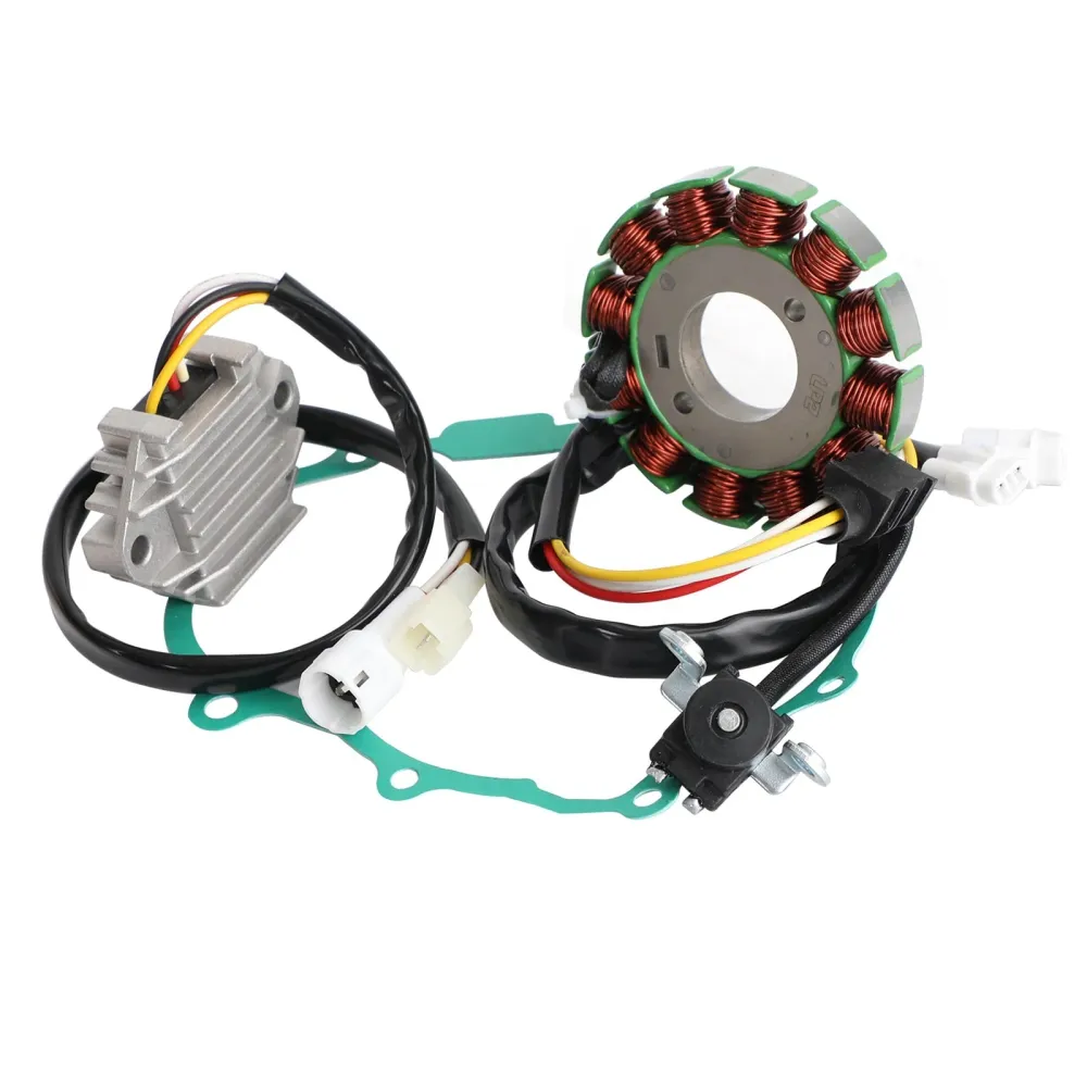 Magneto Stator+retificador de tensão+junta para Yamaha WR250F WR 250 F 2003-2006 Genérico