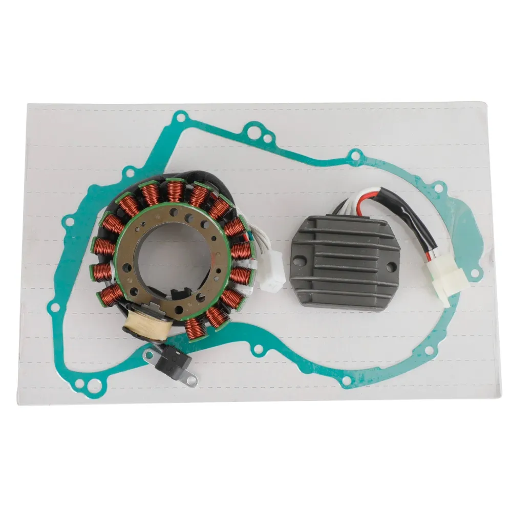 Magneto Stator+Retificador de tensão+Junta para Yamaha YFM350 Wolverine 4WD 95-01 FedEx Express genérico