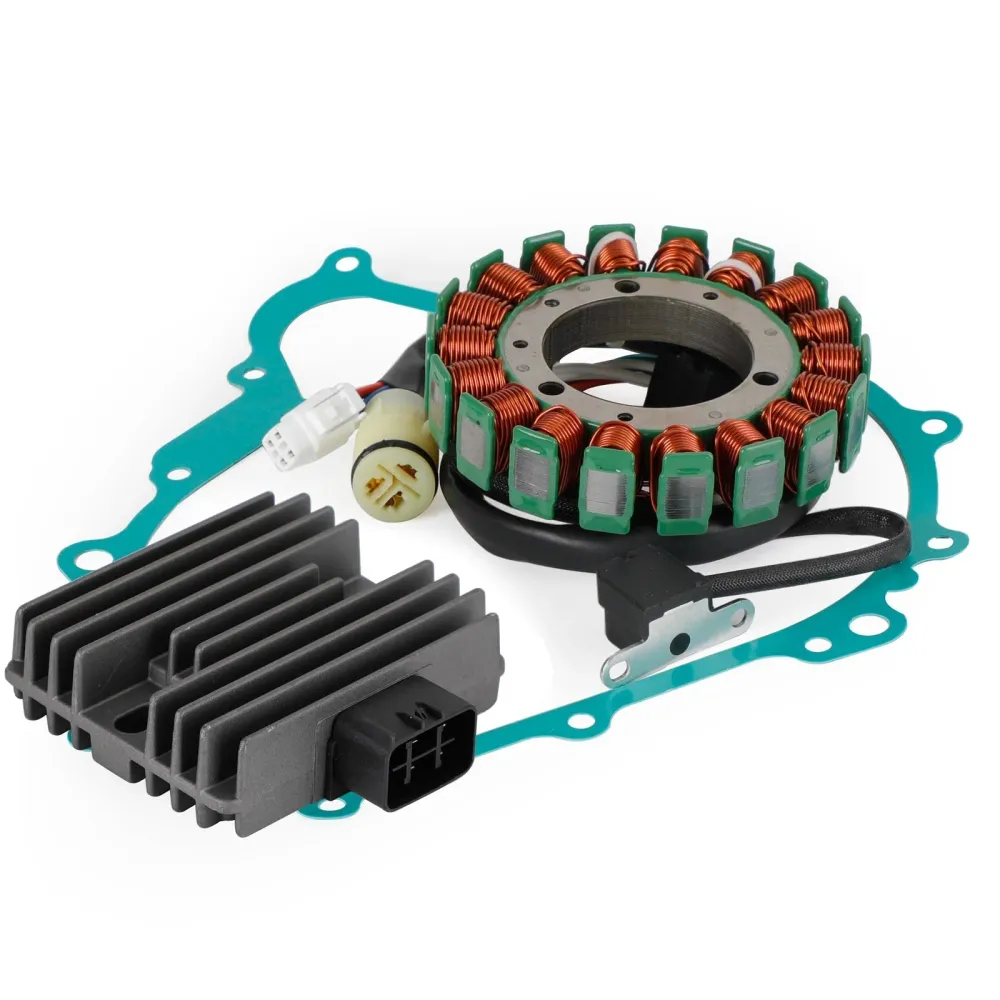 Magneto Stator+retificador de tensão+junta para Yamaha YFM450 Grizzly 450 2011-2016 FedEx Express genérico