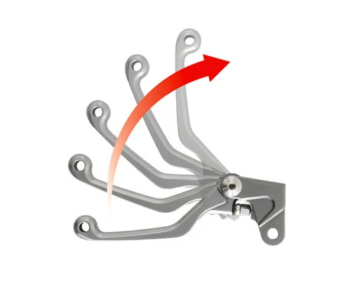 Manete de Embraiagem Articulada ZETA YAMAHA WR 250F 05-24, WR 450F 05-23 CP (3 dedos)