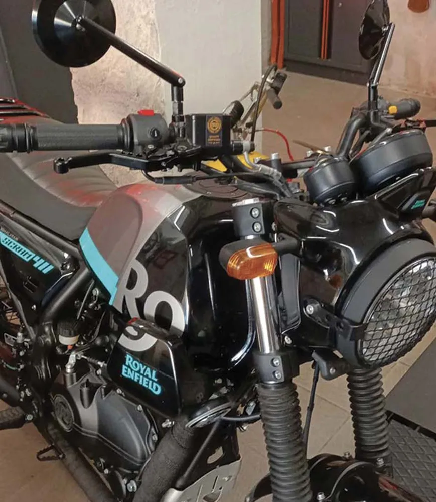 Manetes Reguláveis para Interceptor e Continental GT / Himalayan E5 / Scram 411