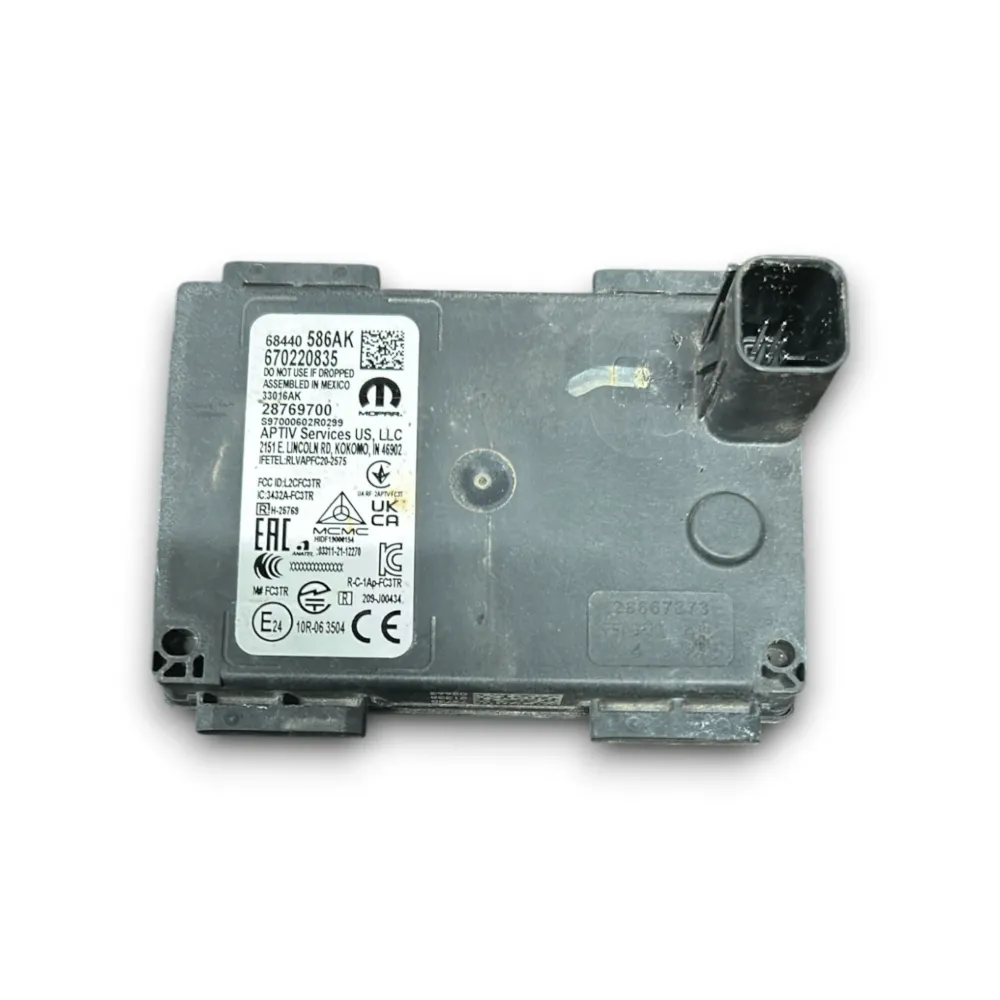 Maserati Grecale Front Radar Control Unit Cod: 670220835 (2022>)