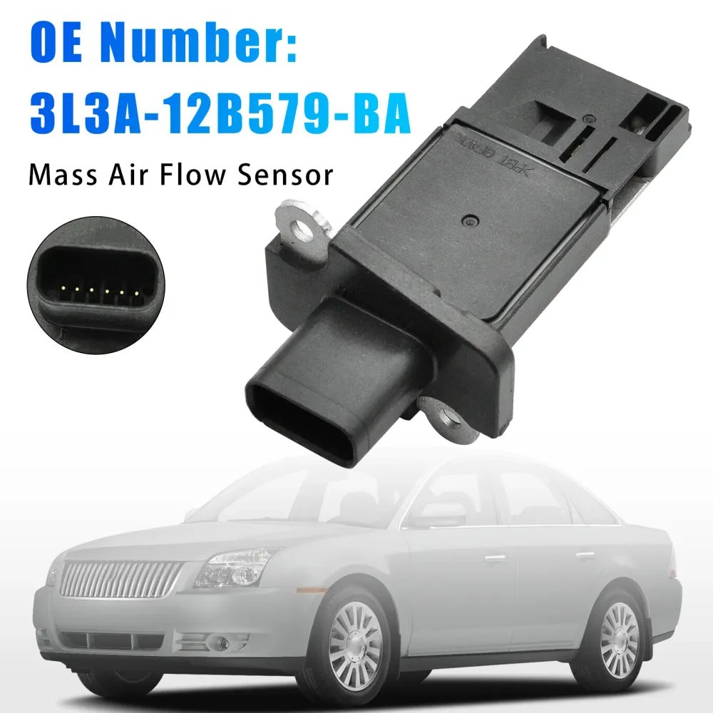 Mass Air Flow Sensor 3L3A-12B579-BA Ford F-150 Focus Mazda B2300 2004-2008