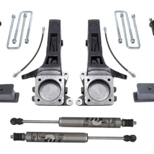 MaxTrac 05-18 Toyota Tacoma 2WD 6 Lug 6.5in/4in MaxPro Elite Spindle Lift Kit w/FOX Shocks
