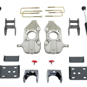 MaxTrac 15-18 Ford F-150 2WD 2in/4in MaxPro Lowering Spindle Kit