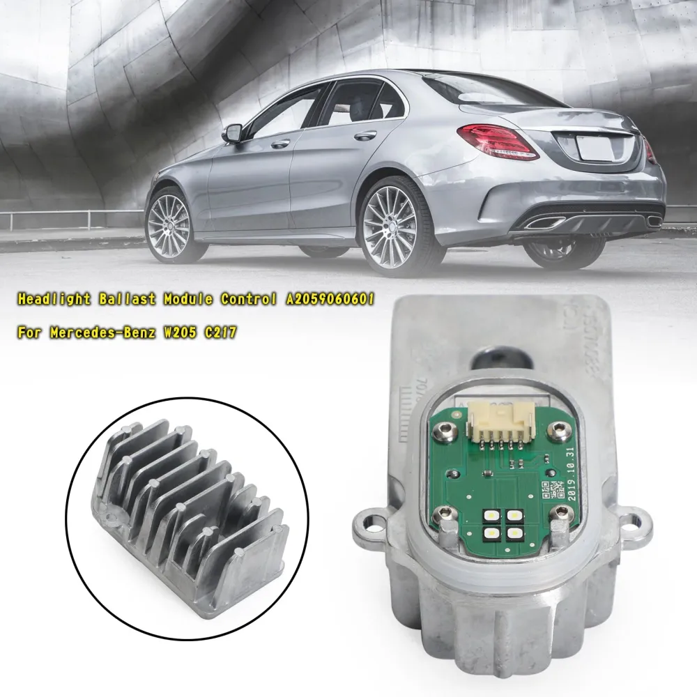 Módulo de controle de lastro de farol A2059060601 para Mercedes-Benz W205 C217 Genérico