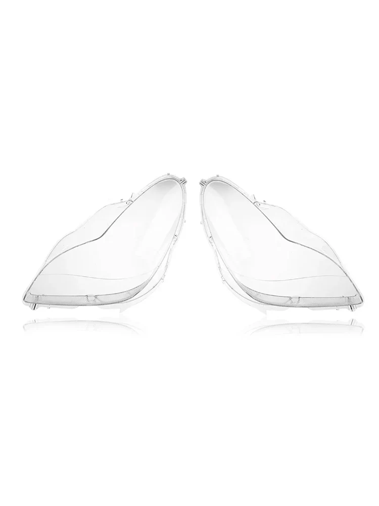 Mercedes 2006-2011 W219 CLS350 CLS500 2 peças de vidro transparente para farol dianteiro