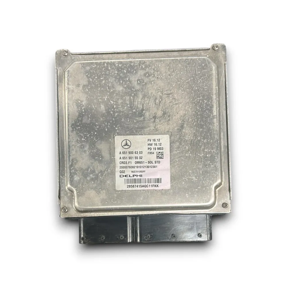 Mercedes Bench GLA Unidade de controle do motor (X156) Cod.A6519006303 2.2 Diesel (2013> 2019) COD.A6519015502